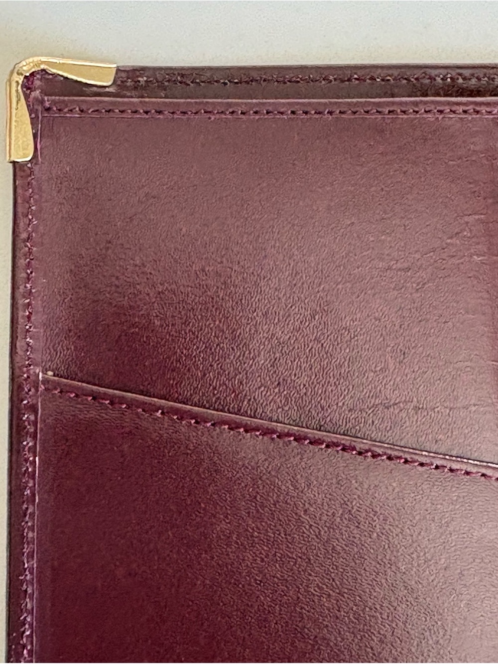 Cartier Wallet Bordeaux Leather - Picture 3 of 10